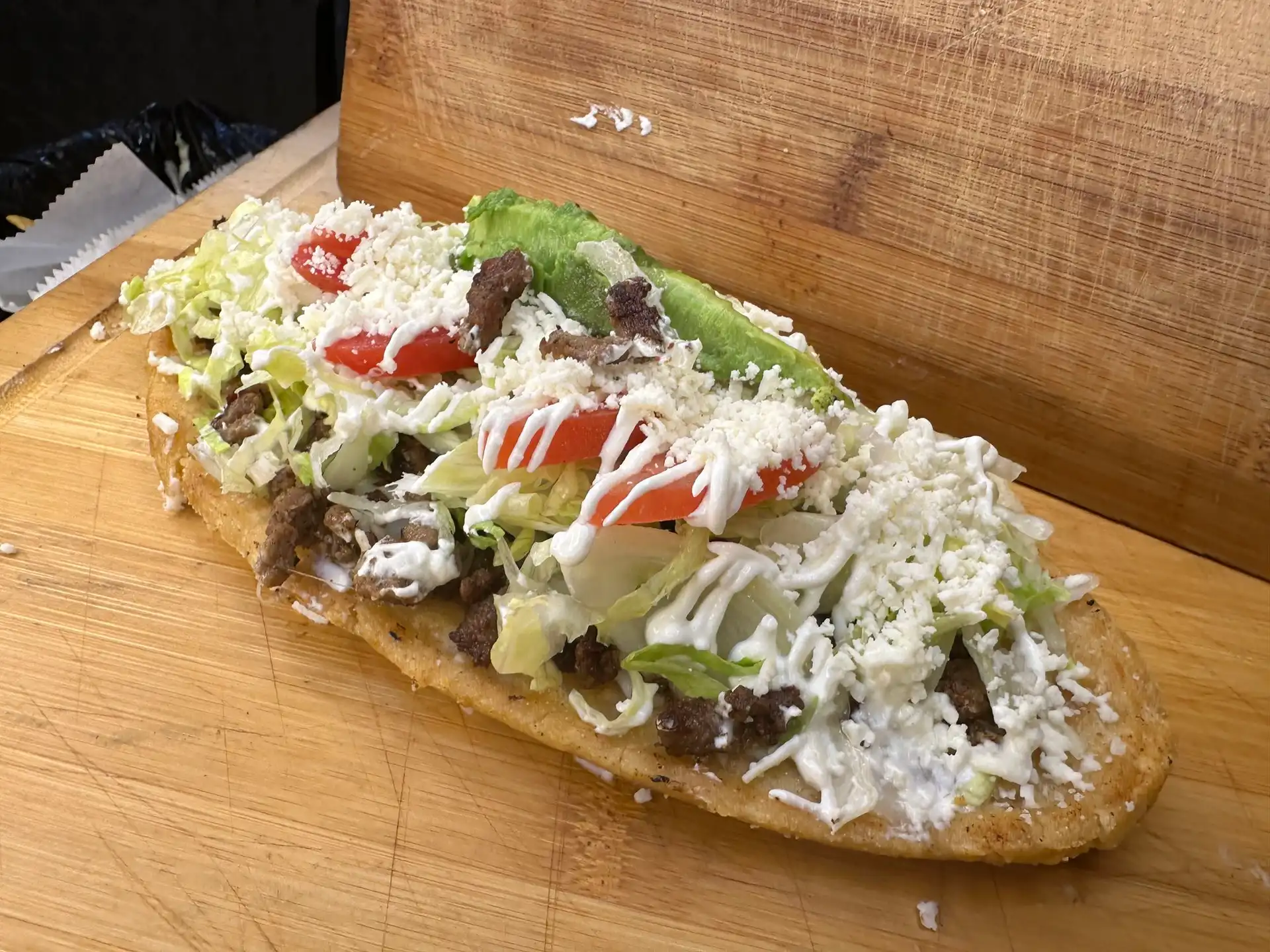 Huaraches at Too Good Papi Taqueria
